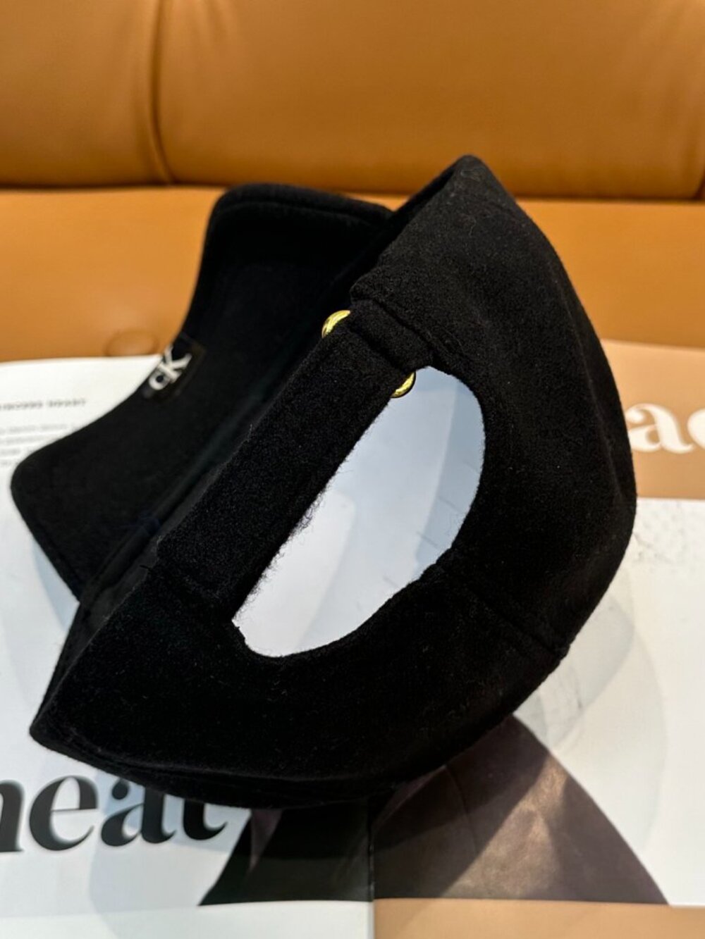 Calvin Klein Black Baseball Cap - Picture 3 of 8